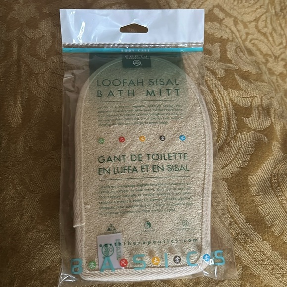 Earth Therapeutics Loofah Sisal Bath Mitt / Sealed / New In Package - Picture 1 of 2